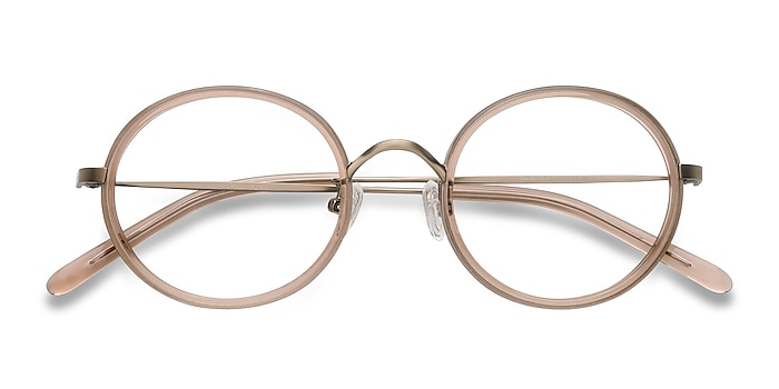 Light Brown Gemini -  Vintage Acetate Eyeglasses