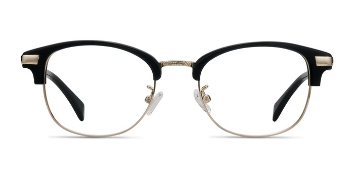 Kinjin Black Acetate-metal Eyeglass Frames from EyeBuyDirect
