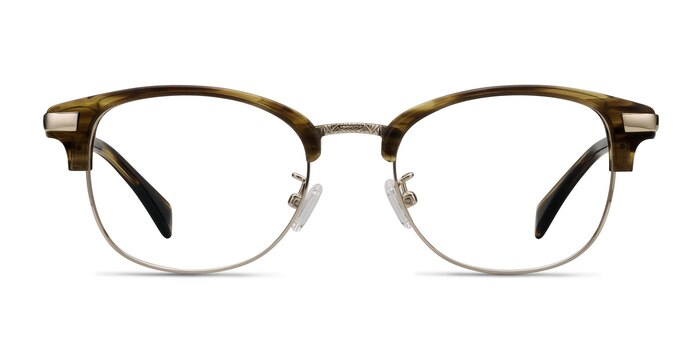 Kinjin  Brown Acétate Montures de lunettes de vue d'EyeBuyDirect