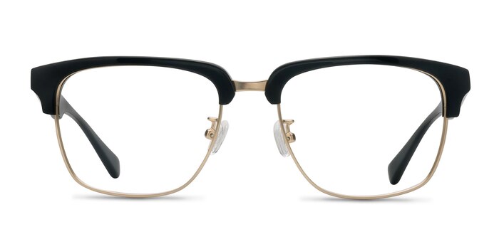 Arcade Noir Acétate Montures de lunettes de vue d'EyeBuyDirect