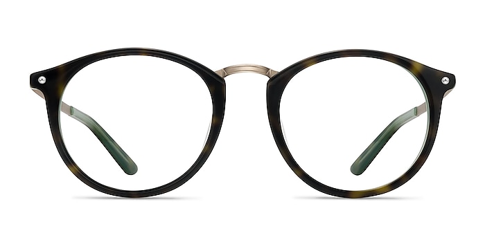 La Femme Tortoise Green Acetate Eyeglass Frames from EyeBuyDirect