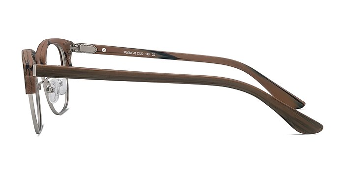 Bansai Walnut Wood-texture Montures de lunettes de vue d'EyeBuyDirect