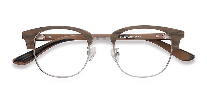 Walnut Bansai -  Vintage Wood Texture Eyeglasses