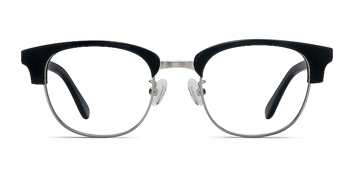 Bansai Black Acetate Eyeglass Frames from EyeBuyDirect