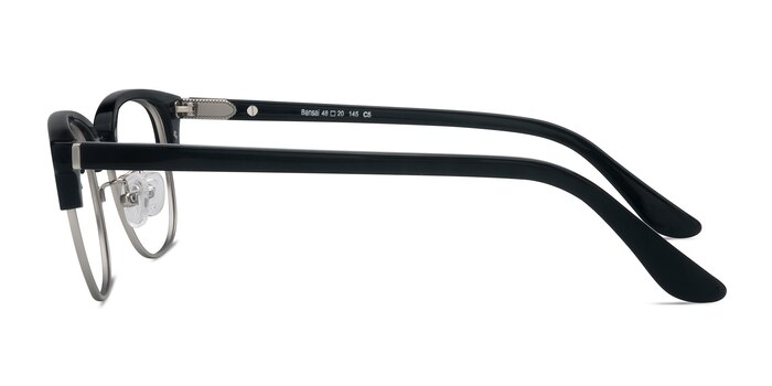 Bansai Noir Acétate Montures de lunettes de vue d'EyeBuyDirect