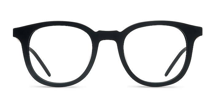 Vendome  Matte Black  Acétate Montures de lunettes de vue d'EyeBuyDirect
