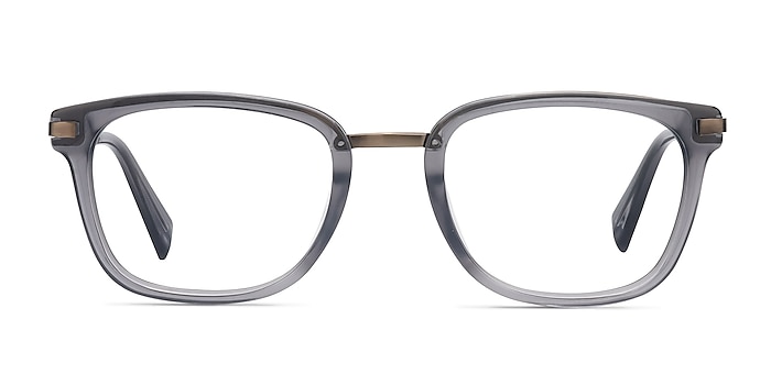 Audacity Gray Acetate Eyeglass Frames from EyeBuyDirect