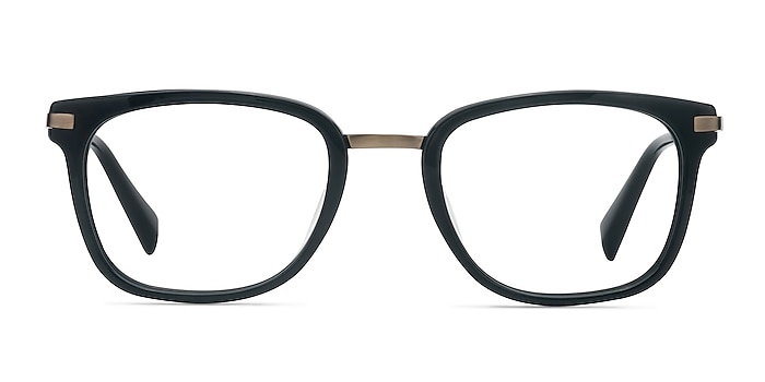 Audacity Noir Acétate Montures de lunettes de vue d'EyeBuyDirect
