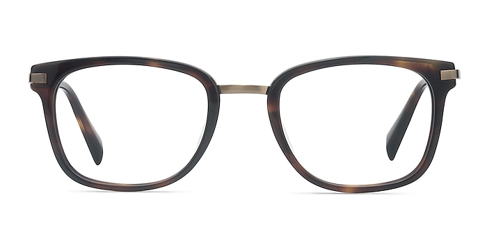 Audacity Dark Tortoise Acetate Eyeglass Frames from EyeBuyDirect