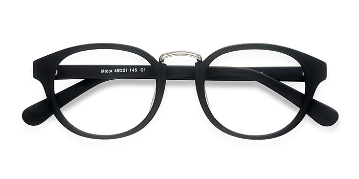 Black Micor -  Vintage Acetate Eyeglasses