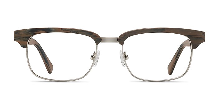 Levy Brown Acetate Eyeglass Frames from EyeBuyDirect
