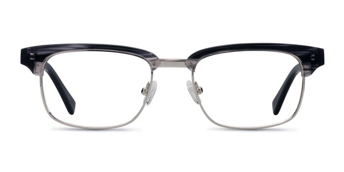 Levy Gris Acétate Montures de lunettes de vue d'EyeBuyDirect