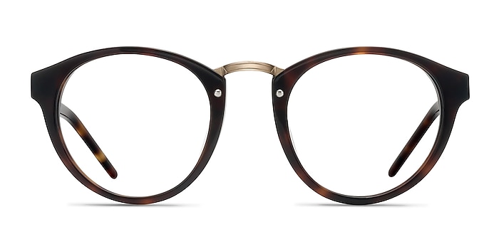 Rita Tortoise Acetate Eyeglass Frames from EyeBuyDirect