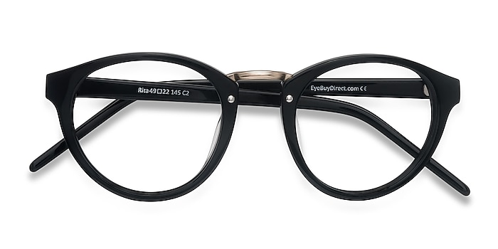 Black Rita -  Designer Acetate Eyeglasses