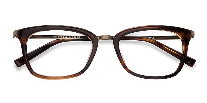Brown Marlene -  Designer Acetate Eyeglasses