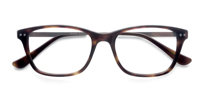 Tortoise Hudson -  Fashion Acetate Eyeglasses