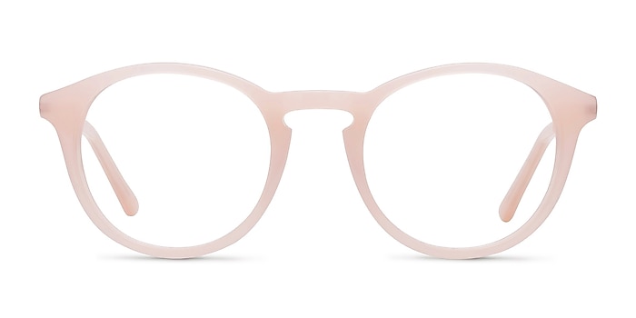 White Moon Rose Acetate-metal Montures de lunettes de vue d'EyeBuyDirect