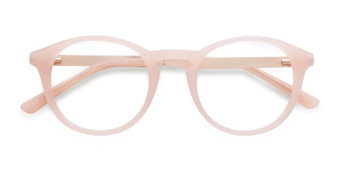 Pink White Moon -  Fashion Acetate, Metal Eyeglasses