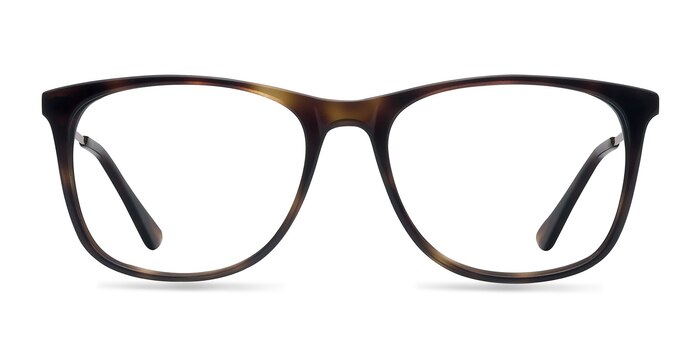 Contrast Tortoise Acetate-metal Eyeglass Frames from EyeBuyDirect