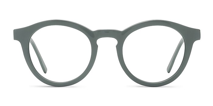 Twin Green Acetate Eyeglass Frames from EyeBuyDirect
