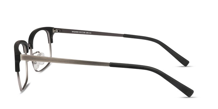 Wizard Black Acetate-metal Eyeglass Frames from EyeBuyDirect