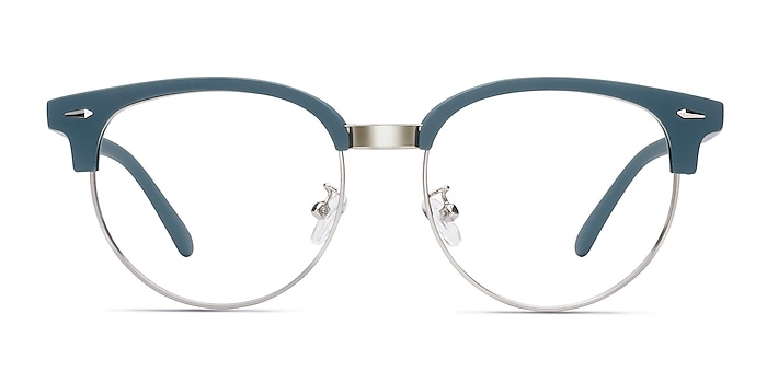 Narita Matte Green Metal Eyeglass Frames from EyeBuyDirect