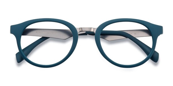 Aisu Oval Matte Green Glasses for Women | Eyebuydirect