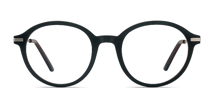 Juno Matte Brown Métal Montures de lunettes de vue d'EyeBuyDirect
