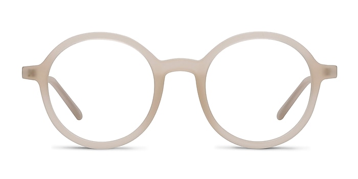 Potter Matte Clear Metal Eyeglass Frames from EyeBuyDirect