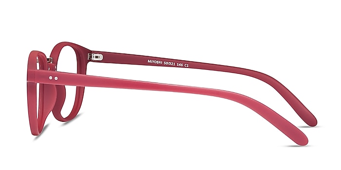 Miyoshi Matte Pink Métal Montures de lunettes de vue d'EyeBuyDirect