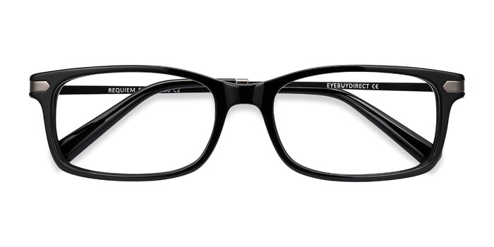 Black Requiem -  Lightweight Acetate Eyeglasses