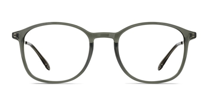 Civilization  Gray  Metal Eyeglass Frames from EyeBuyDirect