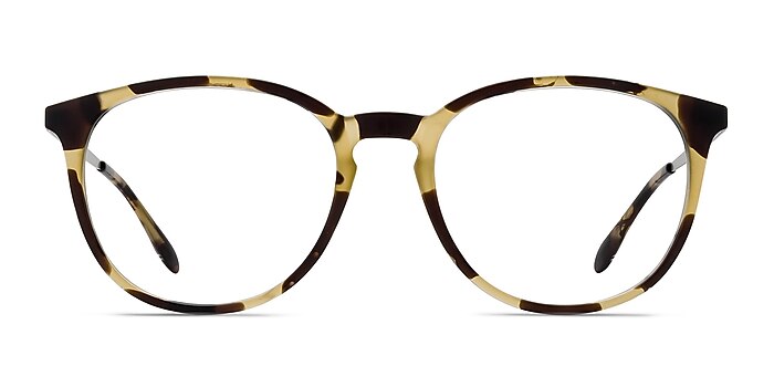 Gracious Light Tortoise Métal Montures de lunettes de vue d'EyeBuyDirect
