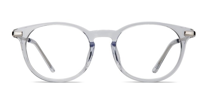 Mood Transparent Acetate-metal Montures de lunettes de vue d'EyeBuyDirect
