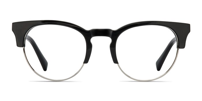 Macaw Noir Acétate Montures de lunettes de vue d'EyeBuyDirect