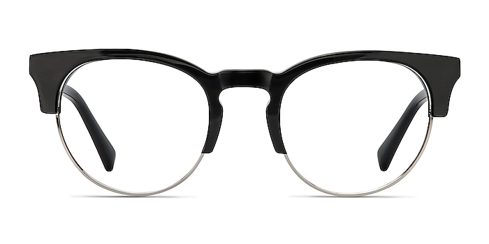 Macaw Black Acetate Eyeglass Frames from EyeBuyDirect