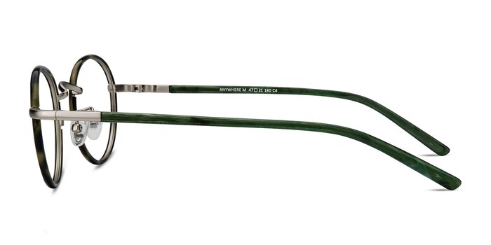 Anywhere Vert Acétate Montures de lunettes de vue d'EyeBuyDirect