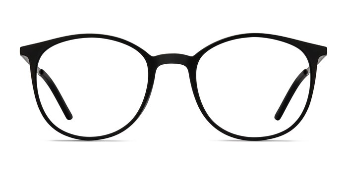 Tangent Noir Métal Montures de lunettes de vue d'EyeBuyDirect