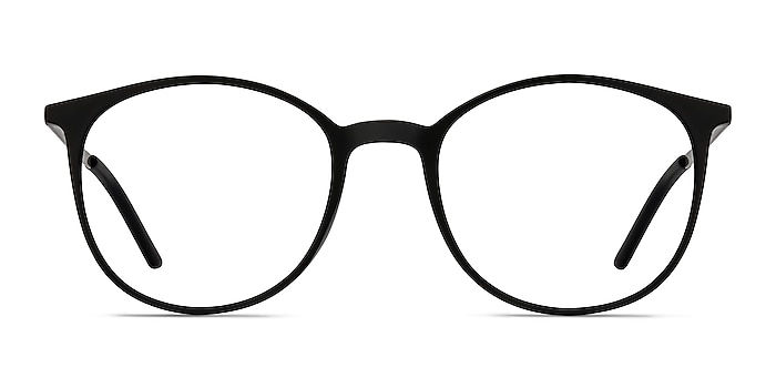 Tangent Black Metal Eyeglass Frames from EyeBuyDirect