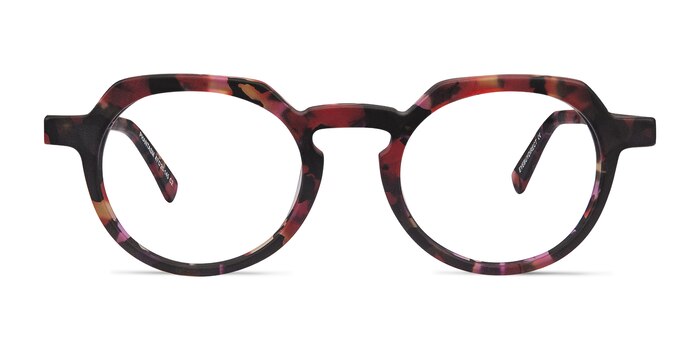 Phantasm Speckled rose Acetate-metal Montures de lunettes de vue d'EyeBuyDirect