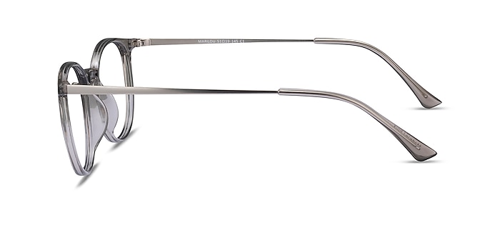 Marilou Clear Gray Plastic-metal Montures de lunettes de vue d'EyeBuyDirect
