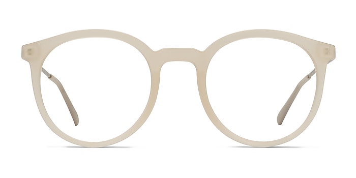 Grin Matte Clear Plastic-metal Eyeglass Frames from EyeBuyDirect