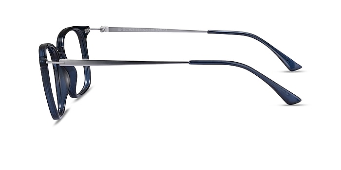 Ghostwriter Bleu marine  Plastic-metal Montures de lunettes de vue d'EyeBuyDirect