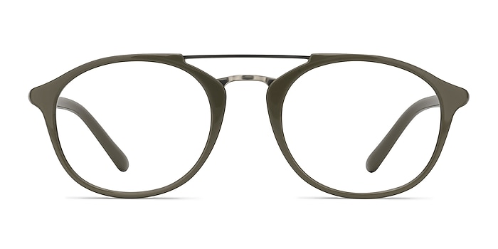 Lola Olive Métal Montures de lunettes de vue d'EyeBuyDirect