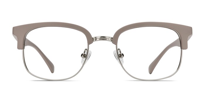 Yokote Gris Plastic-metal Montures de lunettes de vue d'EyeBuyDirect