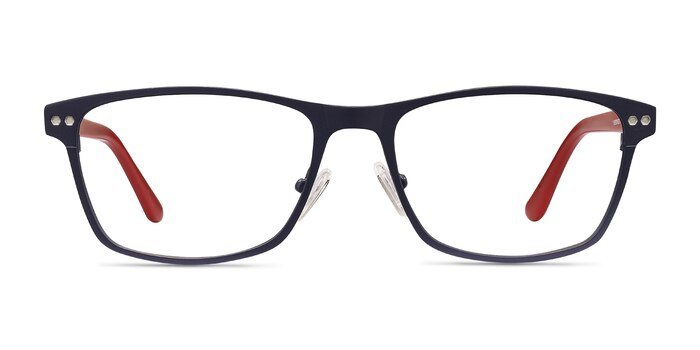 Comity Bleu marine  Acetate-metal Montures de lunettes de vue d'EyeBuyDirect
