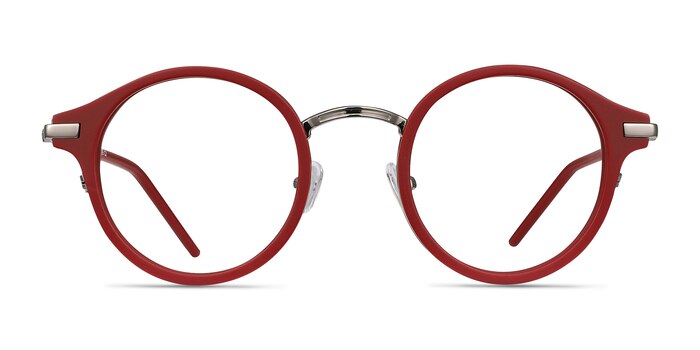 Roto Rouge Acétate Montures de lunettes de vue d'EyeBuyDirect