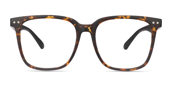 Piano Tortoise Plastic Eyeglass Frames from EyeBuyDirect
