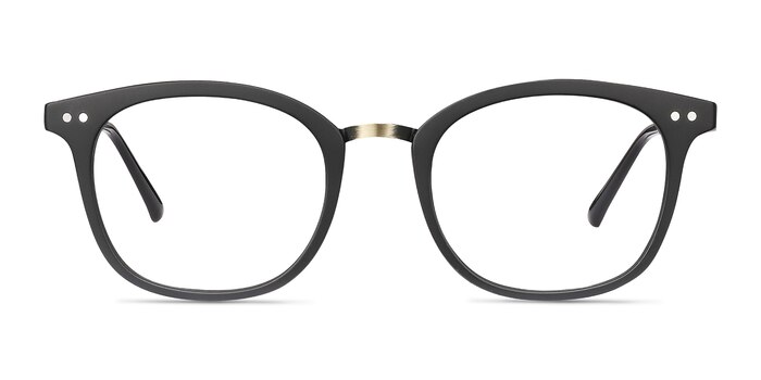 Lyric Black Plastic Eyeglass Frames from EyeBuyDirect