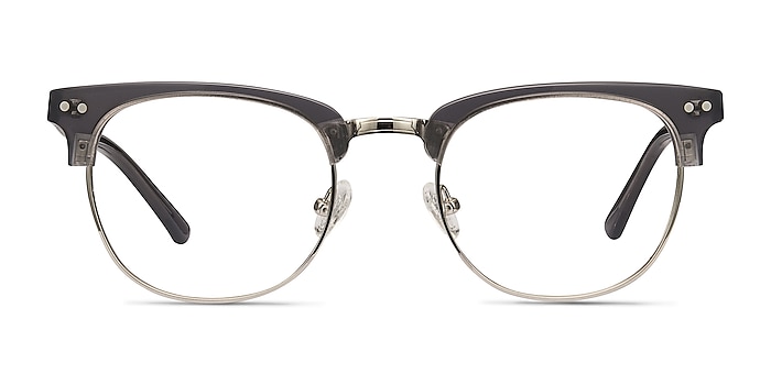 Borderline Gray Acetate-metal Eyeglass Frames from EyeBuyDirect
